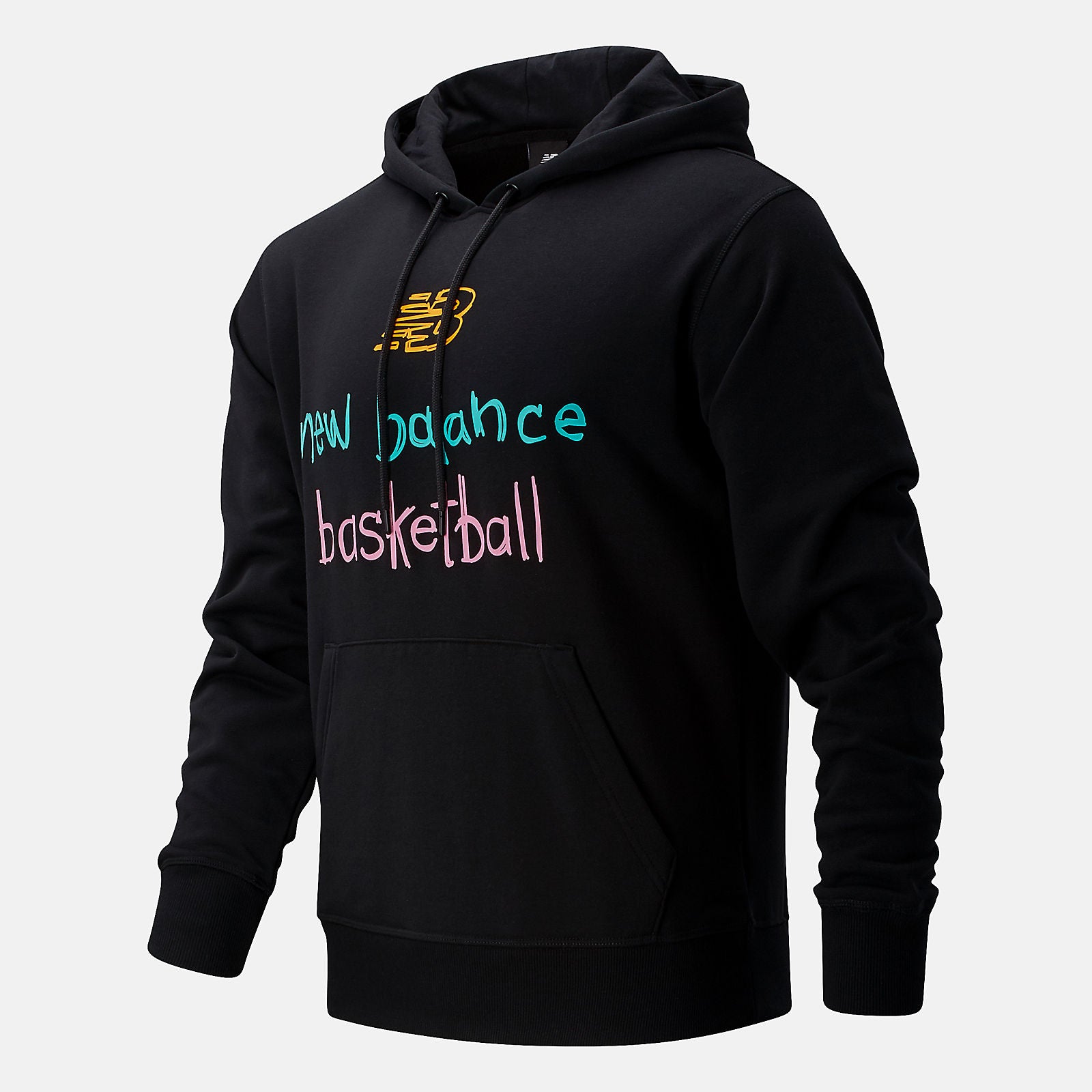 Black Multi NB Swish Hoodie / New Balance Men