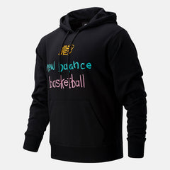 Black Multi NB Swish Hoodie / New Balance Men