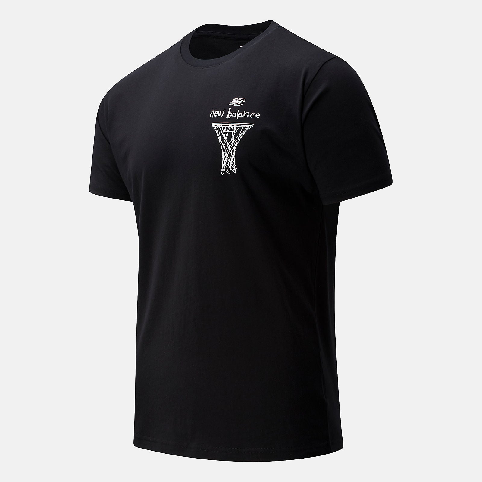 Black NB Swish Tee / New Balance Men