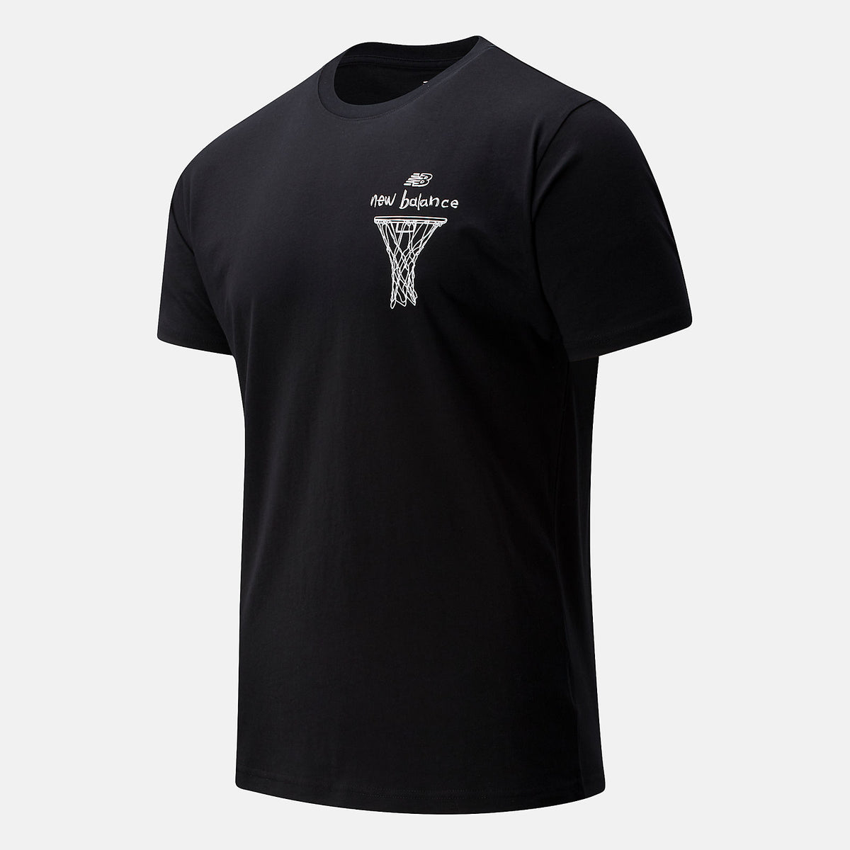Black NB Swish Tee / New Balance Men