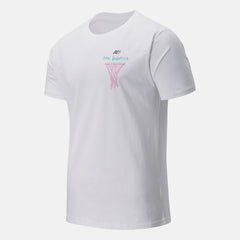 White Multi NB Swish Tee / New Balance Men