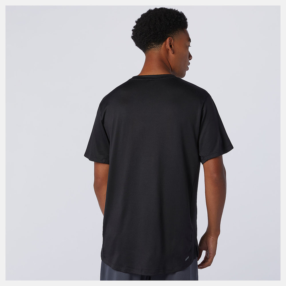 Black NB ISO Performance Tee / New Balance Men
