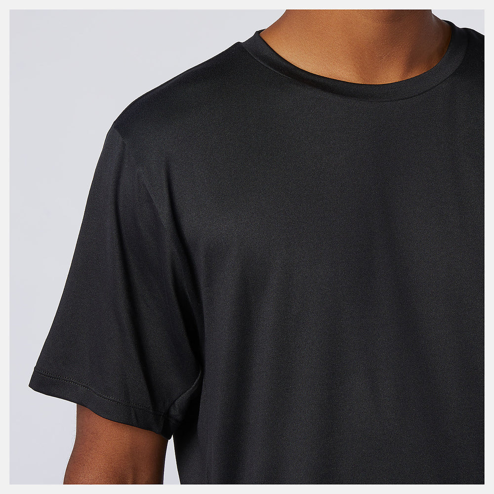 Black NB ISO Performance Tee / New Balance Men