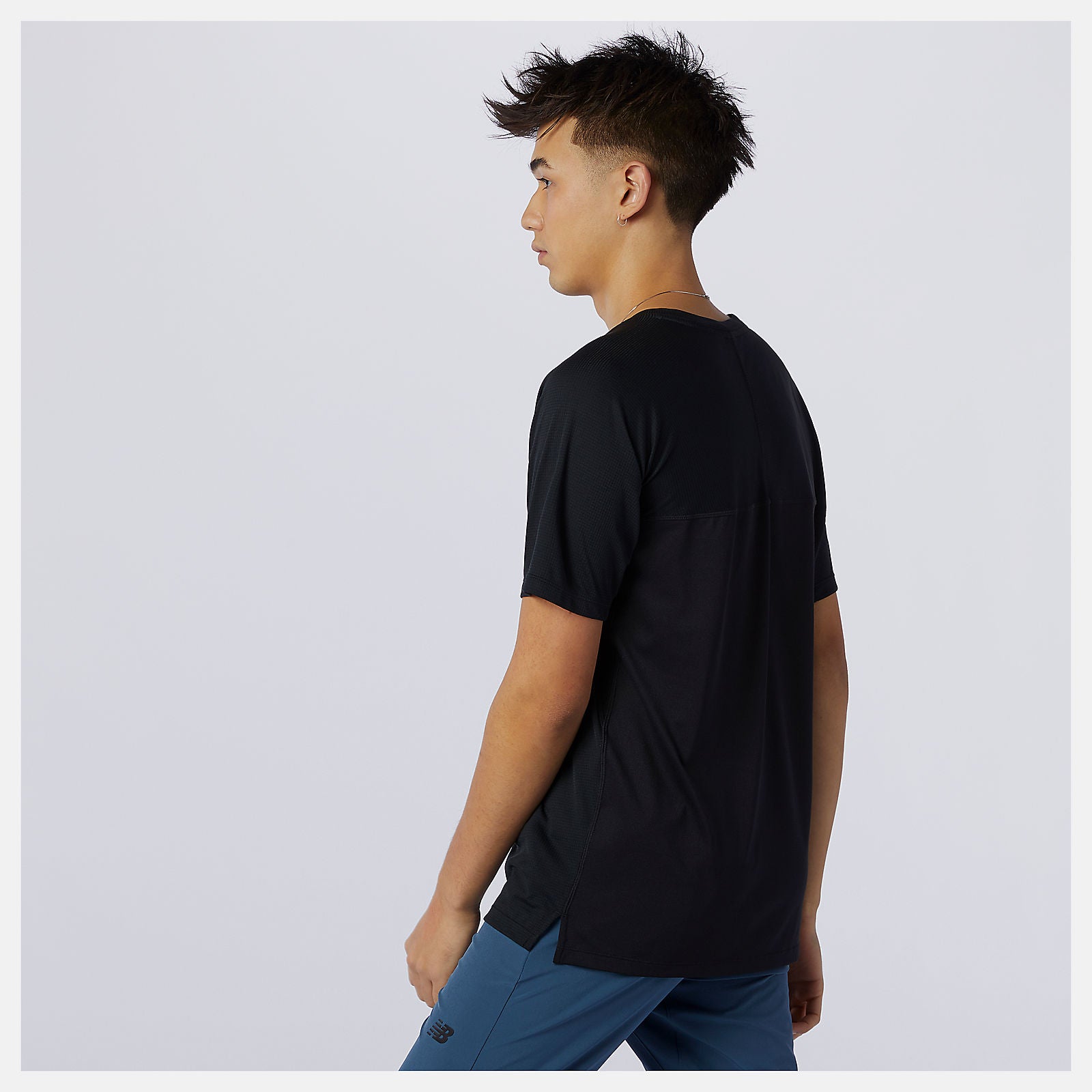 Black R.W.T. Tech Tee / New Balance Men