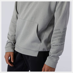 Athletic Grey Tenacity Fleece Pullover / New Balance Men
