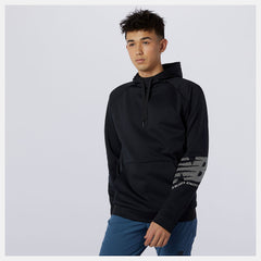 Black Tenacity Fleece Pullover / New Balance Men