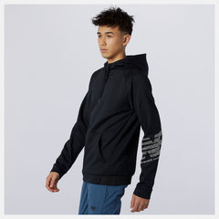 Black Tenacity Fleece Pullover / New Balance Men