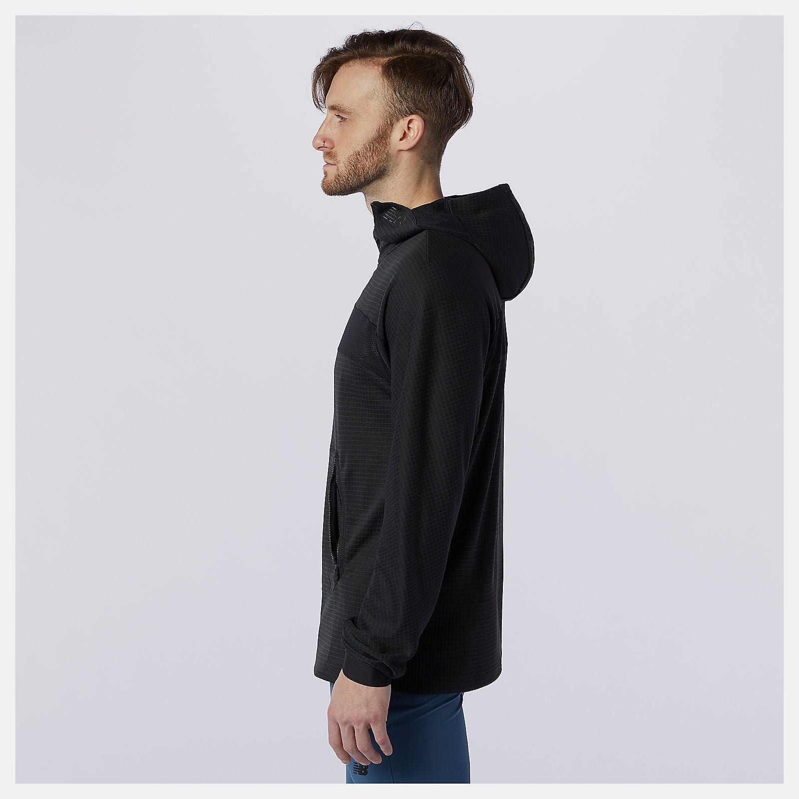 Black R.W.T. Tech Quarter Zip / New Balance Men