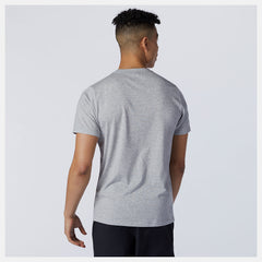 Athletic Grey Heathertech Tee / New Balance Men