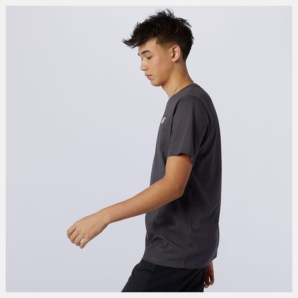 Black Heather Heathertech Tee / New Balance Men