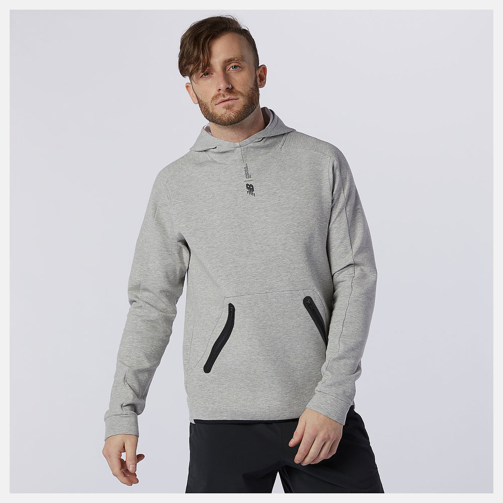 Athletic Grey Fortitech Fleece Pullover / New Balance Men