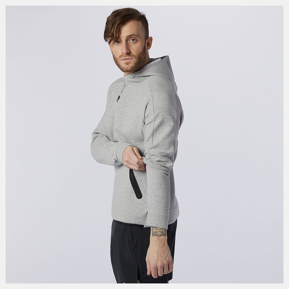 Athletic Grey Fortitech Fleece Pullover / New Balance Men