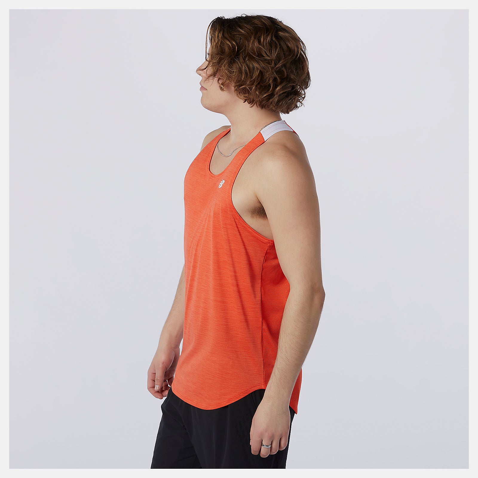 Ghost Pepper Fast Flight Singlet / New Balance Men