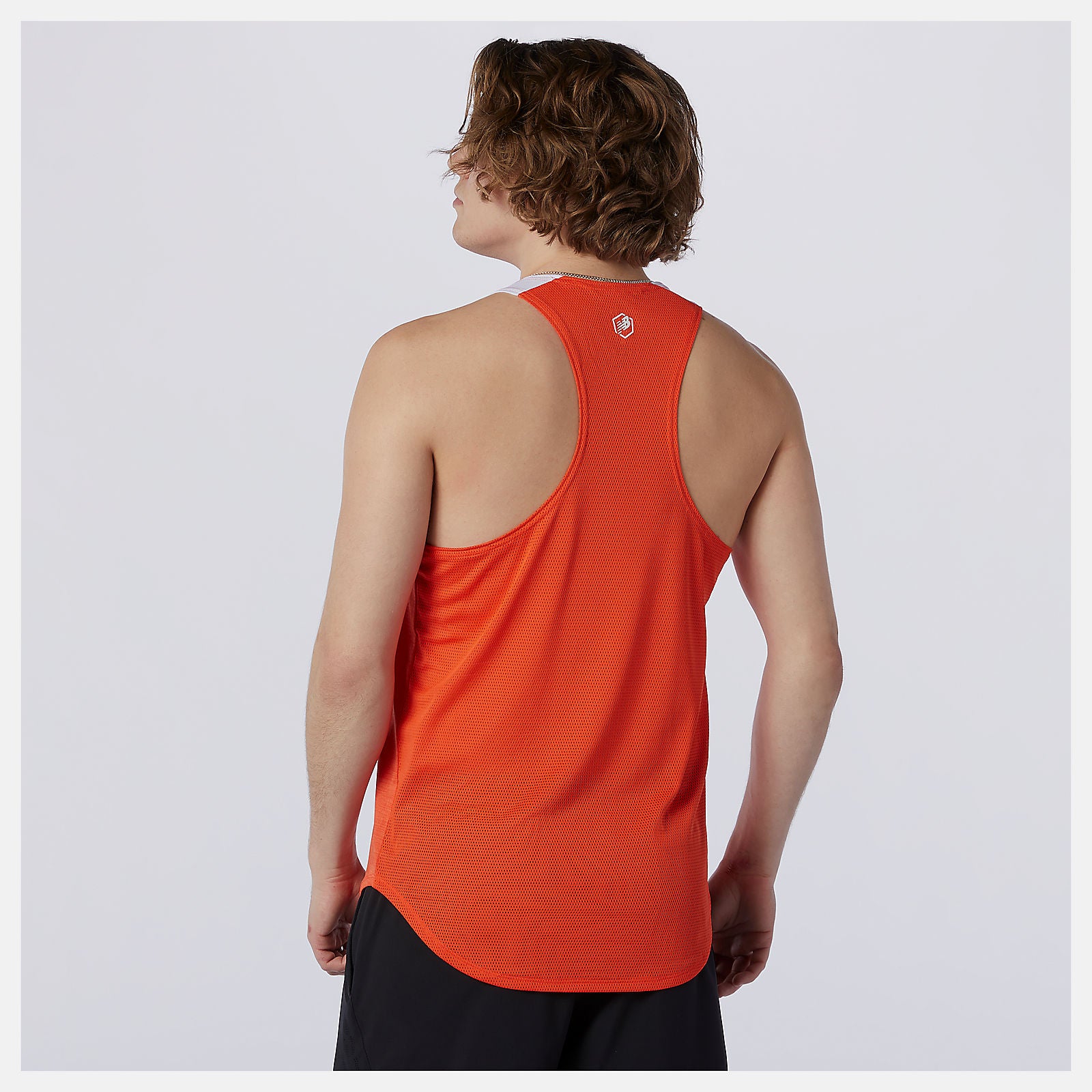 Ghost Pepper Fast Flight Singlet / New Balance Men