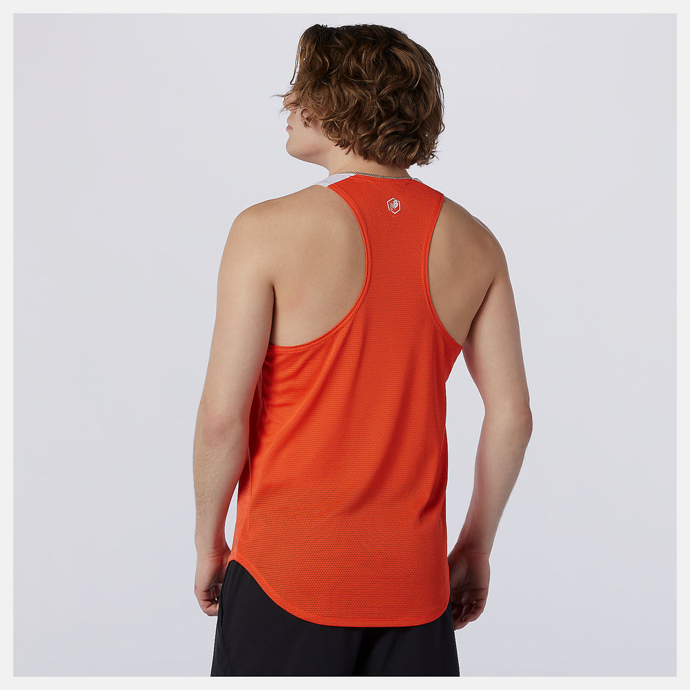 Ghost Pepper Fast Flight Singlet / New Balance Men
