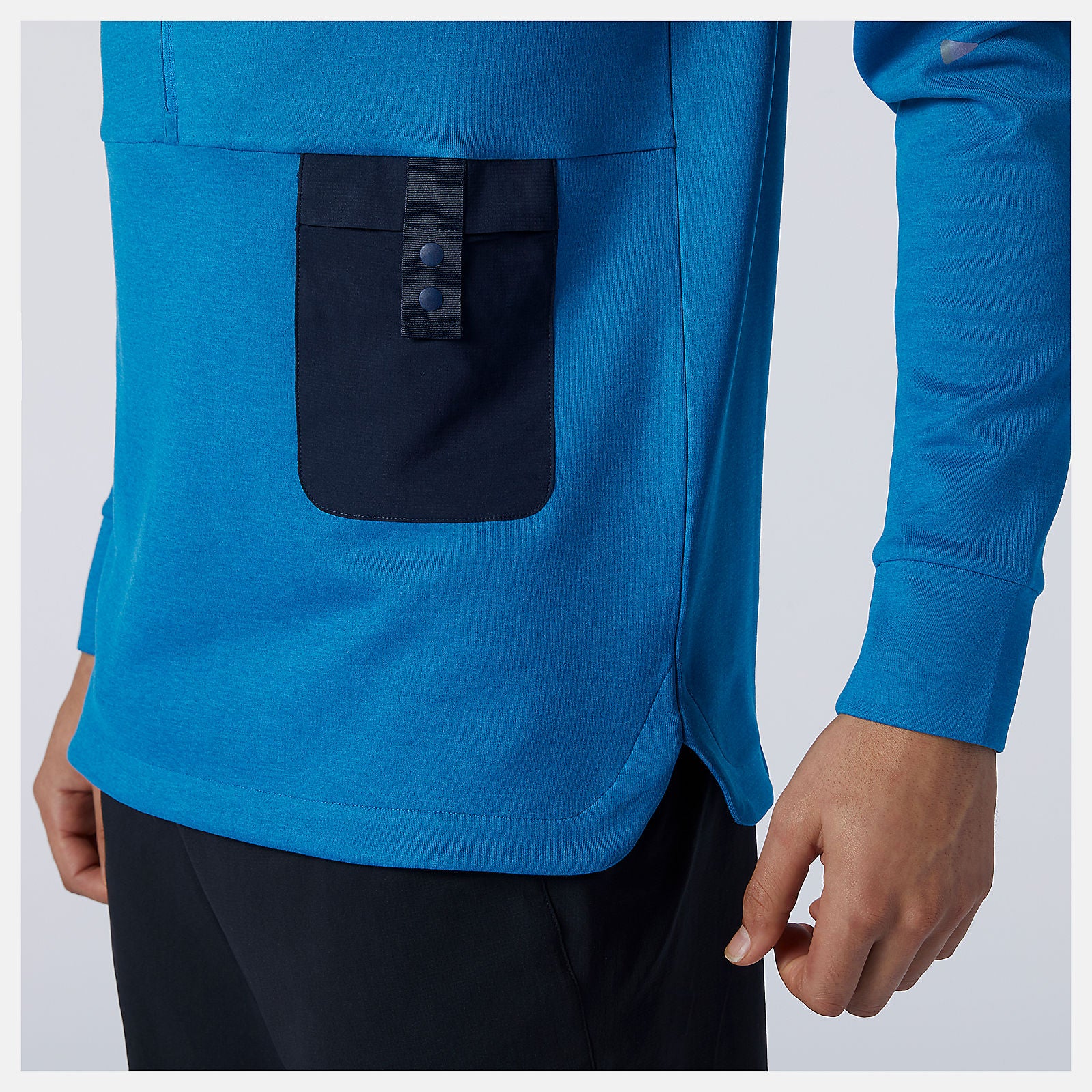 Wave Blue Q Speed Fuel Hoodie / New Balance Men