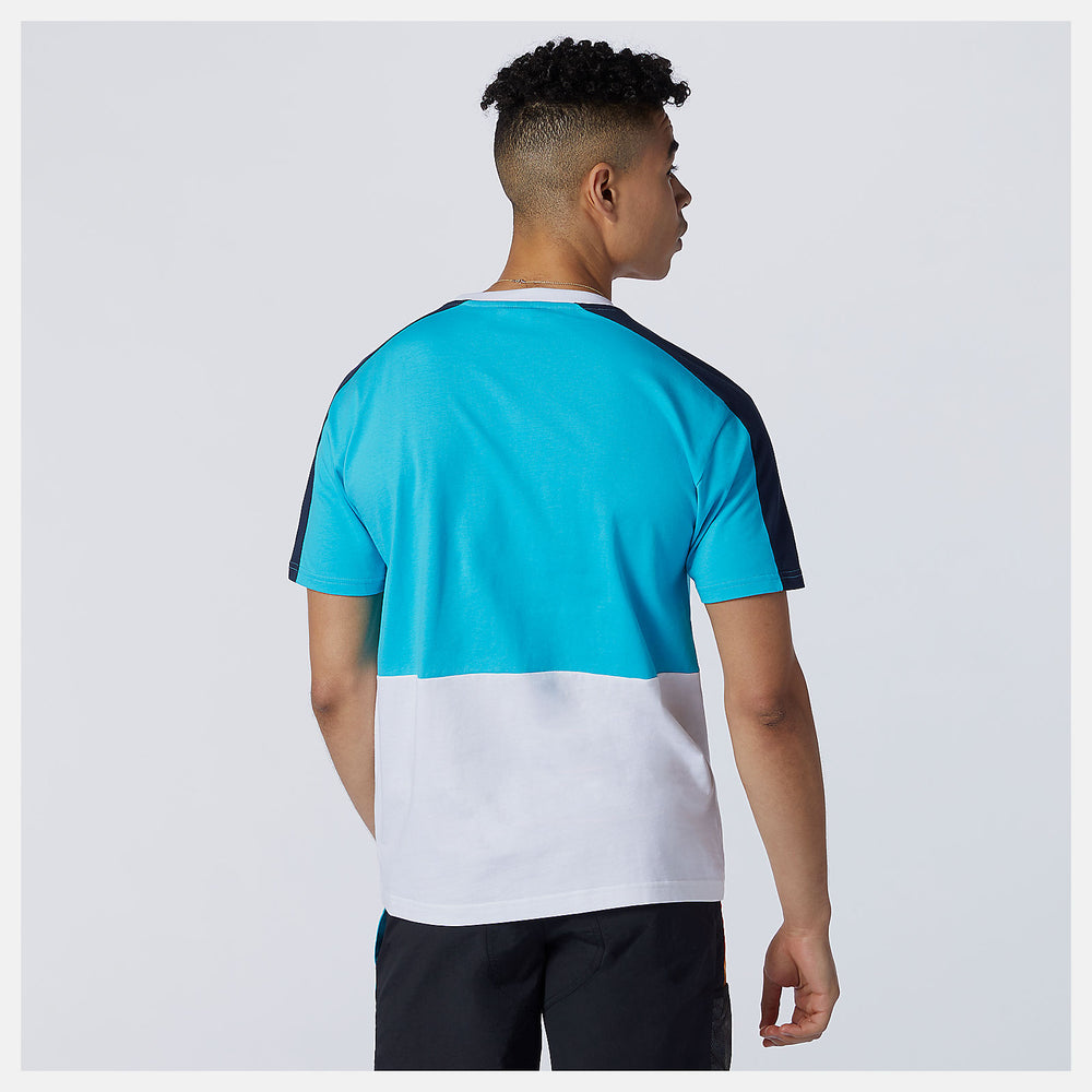 Virtual Sky NB Athletics Color Block Tee / New Balance Men