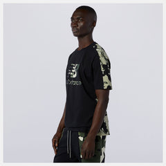 Black Multi NB Essential Camo Tee / New Balance Men