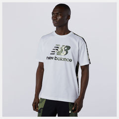 White Multi NB Essential Camo Tee / New Balance Men