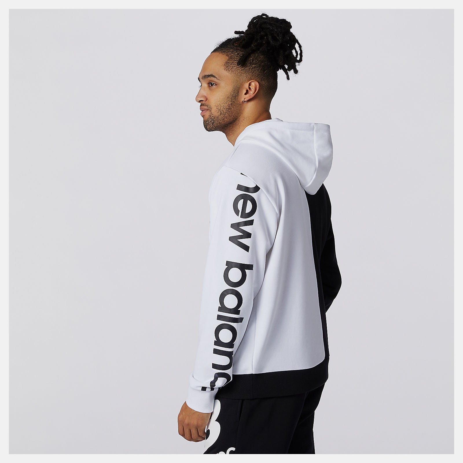 Black Multi NB Athletics Splice Hoody / New Balance Men