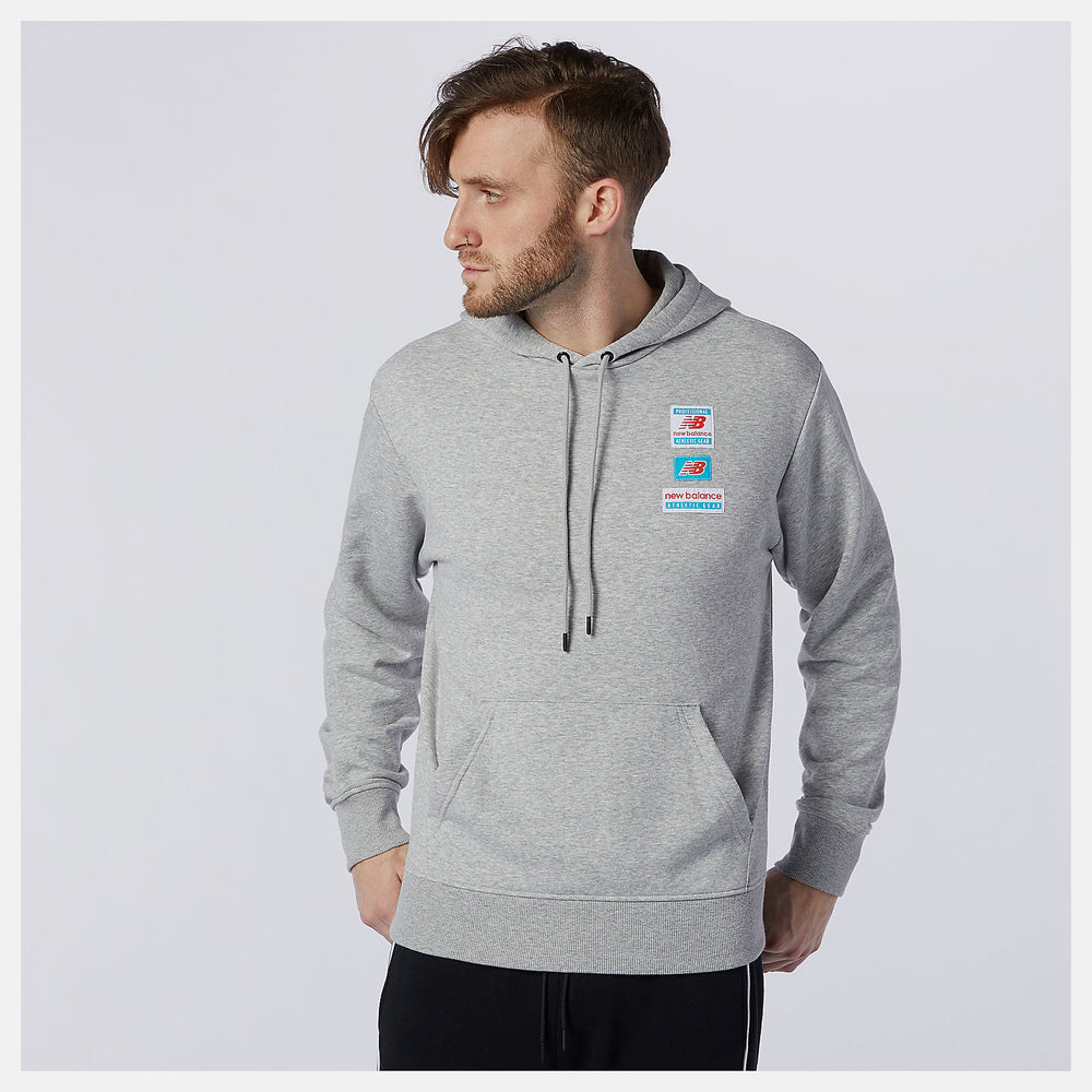 Athletic Grey NB Essentials Field Day Hoodie / New Balance Men