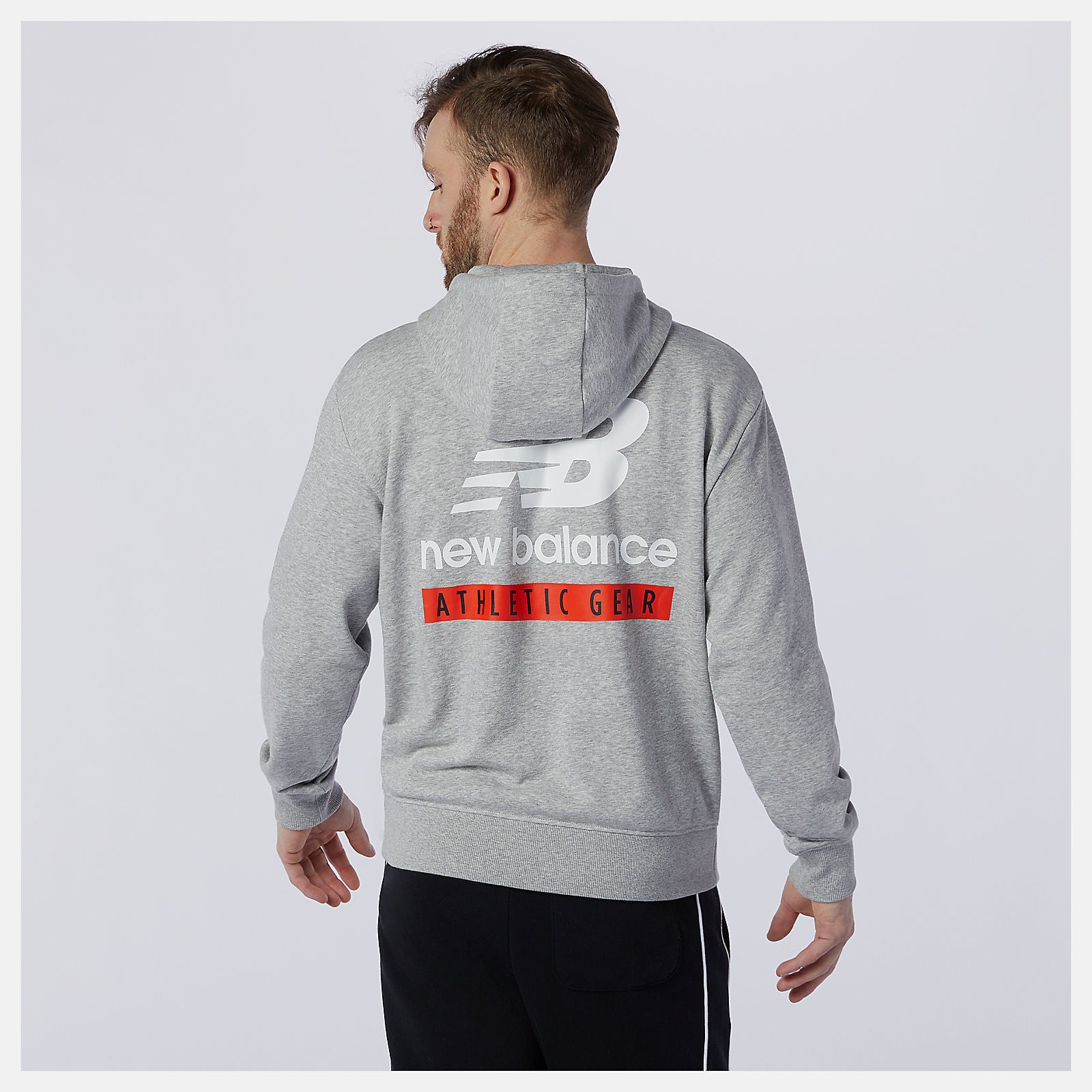 Athletic Grey NB Essentials Field Day Hoodie / New Balance Men