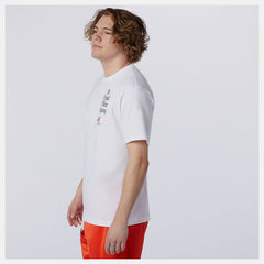 White NB Essentials Dad Pack Tee / New Balance Men
