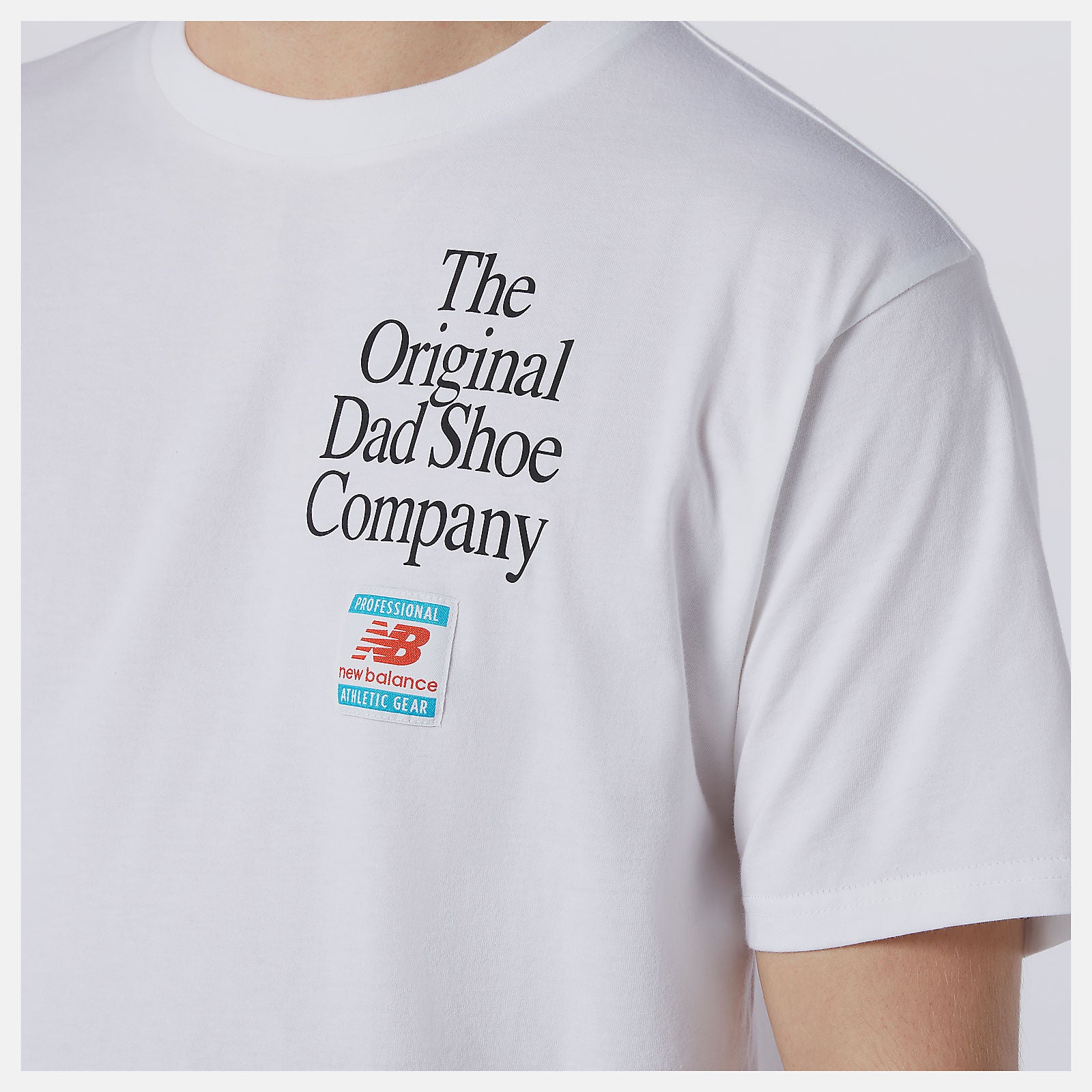 White NB Essentials Dad Pack Tee / New Balance Men