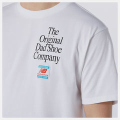 White NB Essentials Dad Pack Tee / New Balance Men