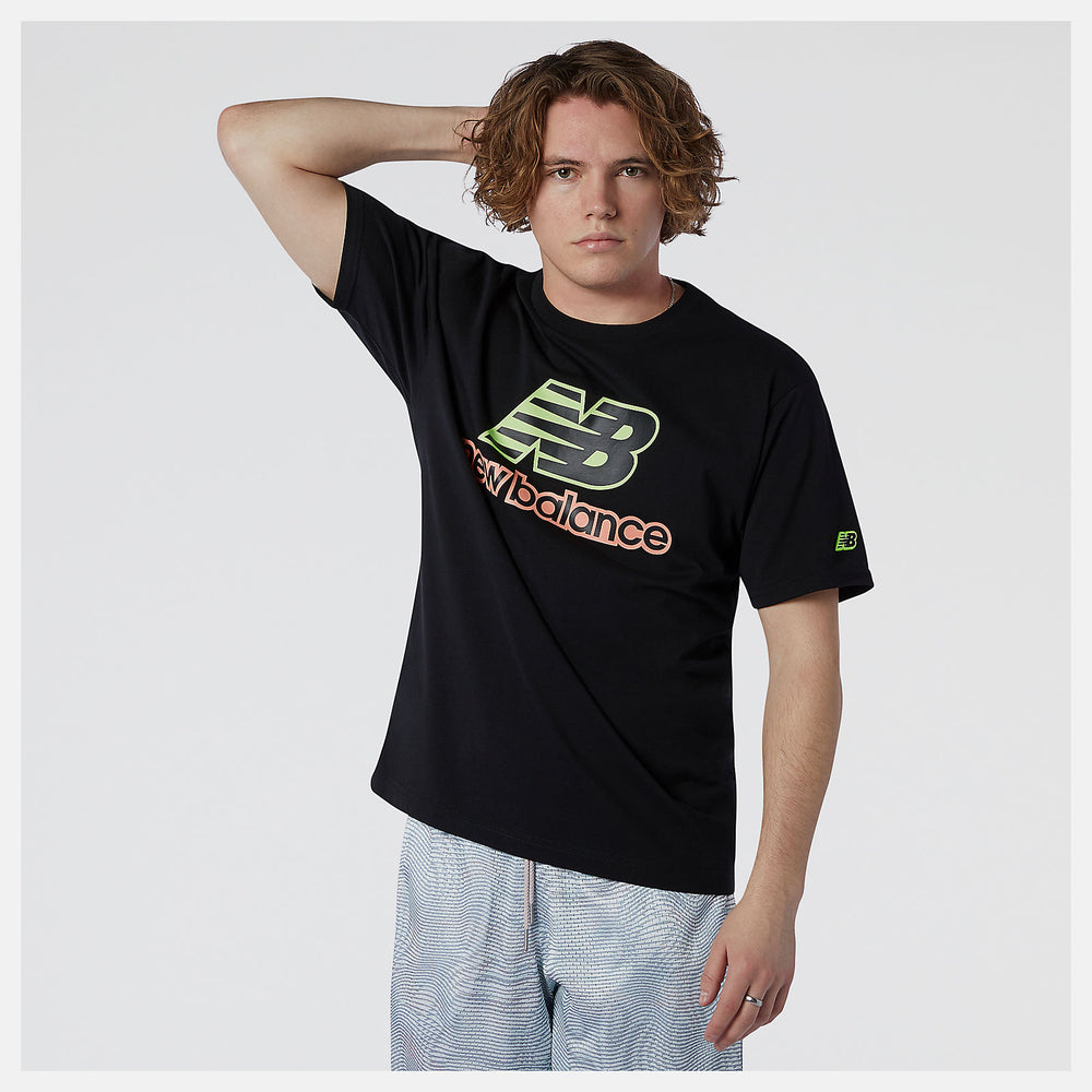 Black NB Athletics Psych Varsity Tee / New Balance Men