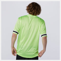 Bleached Lime Glo NB Athletics Psy Varsity Mesh Tee / New Balance Men