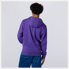Prism Purple NB Essentials Embroidered Hoodie / New Balance Women|Men