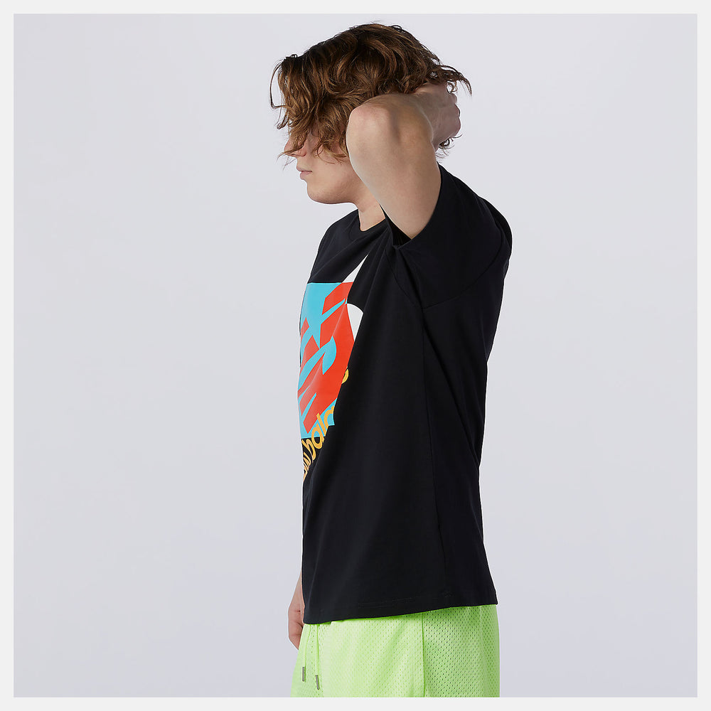 Black NB Athletics Oversized NB Tee / New Balance Men