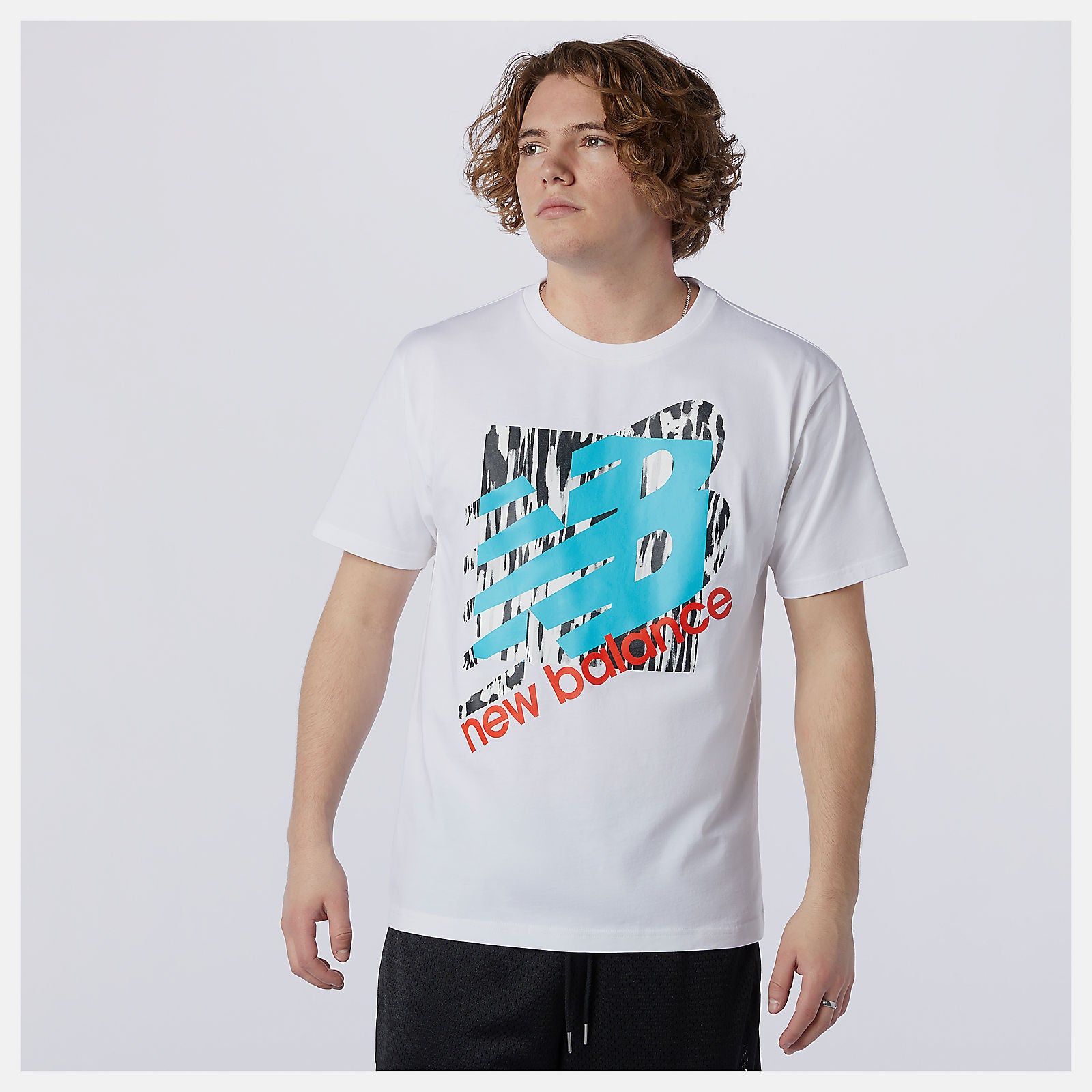 White NB Athletics Oversized NB Tee / New Balance Men