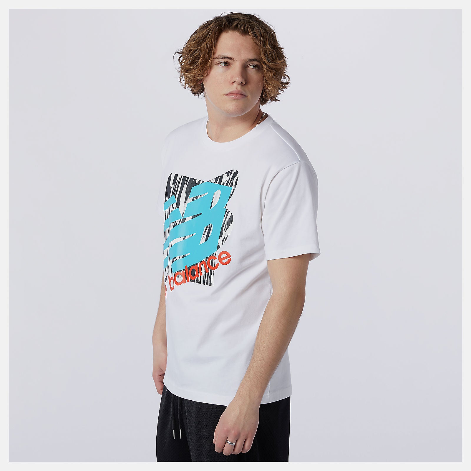 White NB Athletics Oversized NB Tee / New Balance Men