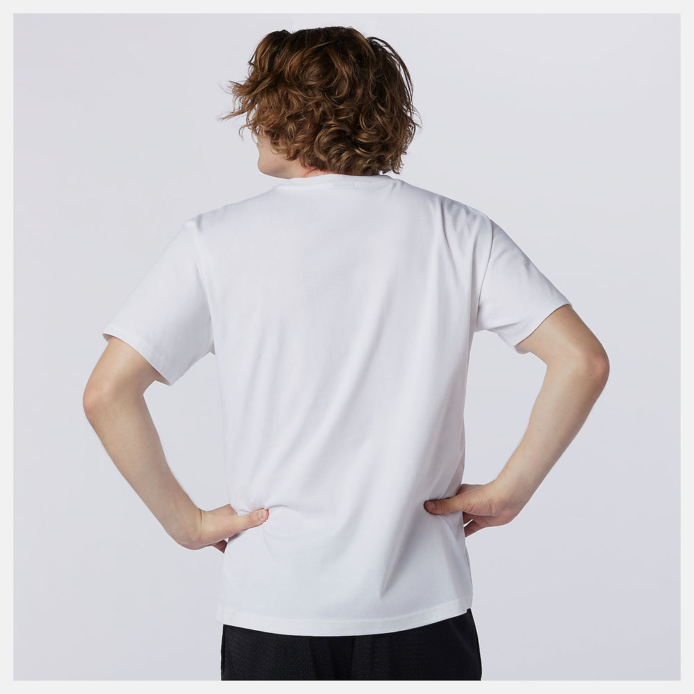 White NB Athletics Oversized NB Tee / New Balance Men