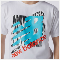 White NB Athletics Oversized NB Tee / New Balance Men