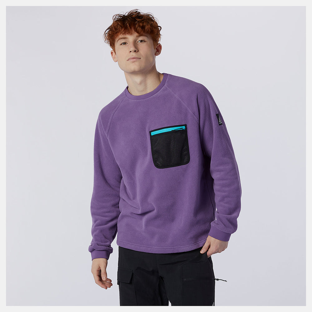 Sour Grape NB All Terrain Pocket Crew / New Balance Men