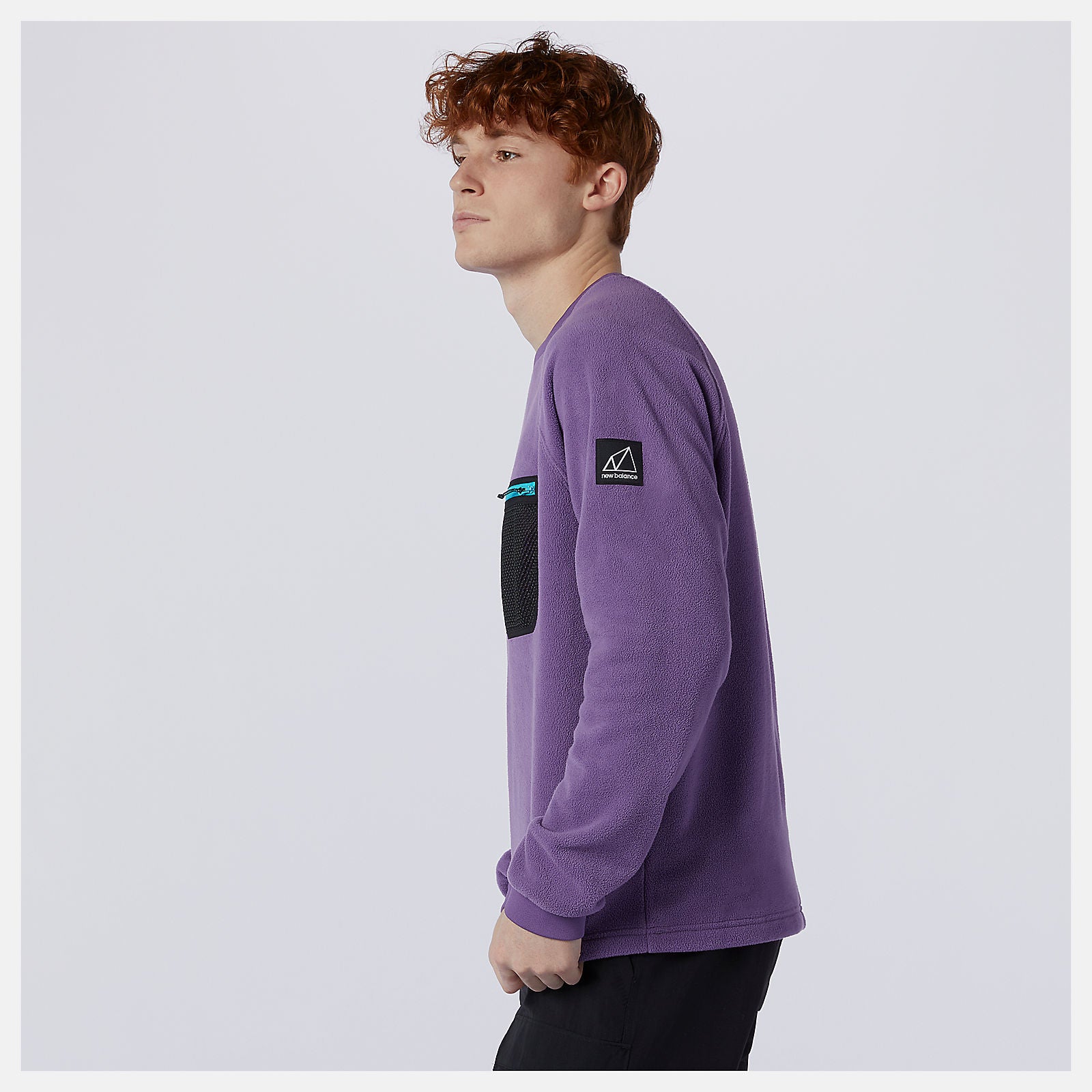 Sour Grape NB All Terrain Pocket Crew / New Balance Men