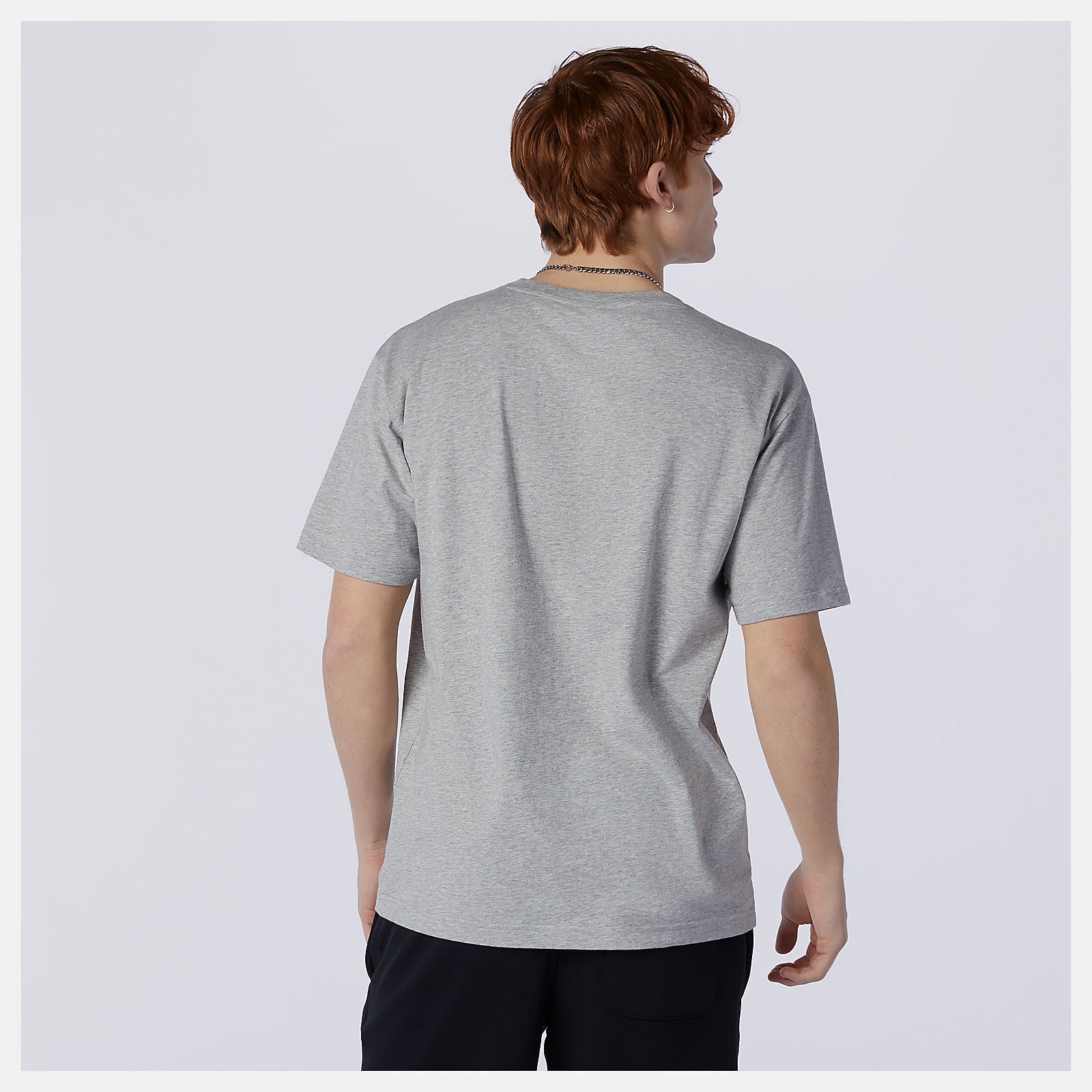 Athletic Grey NB Essentials Embroidered Tee / New Balance Women|Men