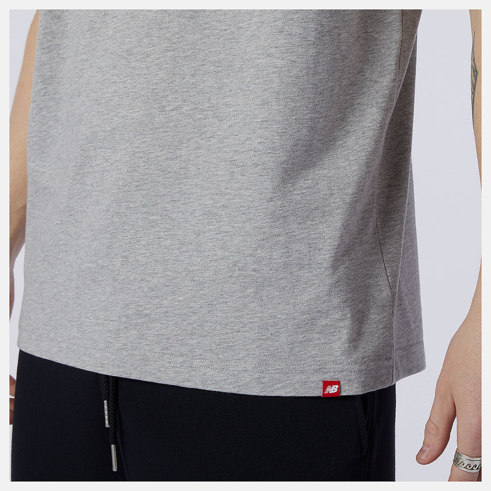 Athletic Grey NB Essentials Embroidered Tee / New Balance Women|Men
