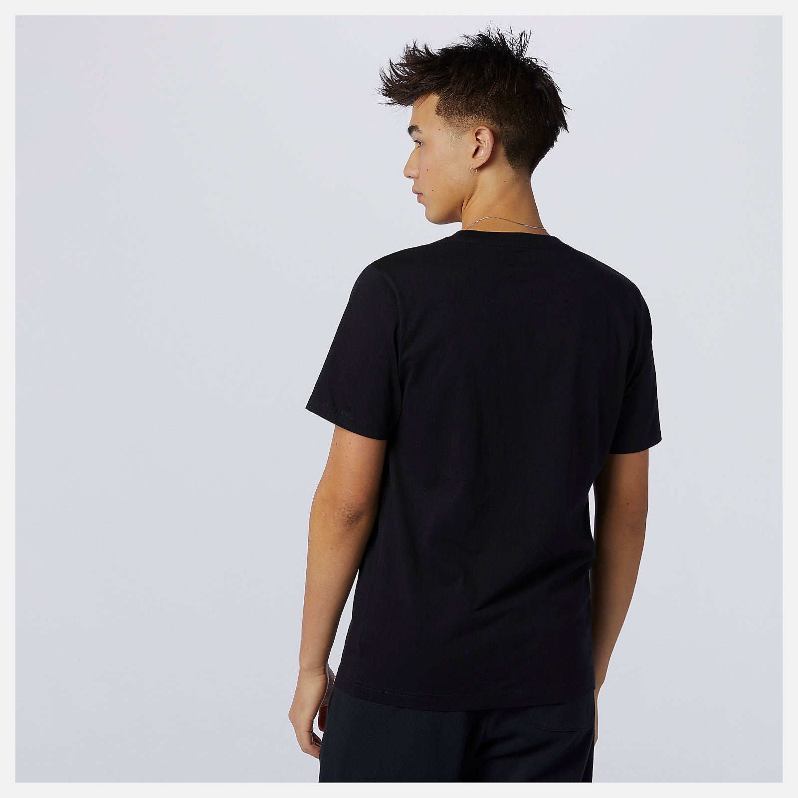 Black NB Essentials Embroidered Tee / New Balance Women|Men