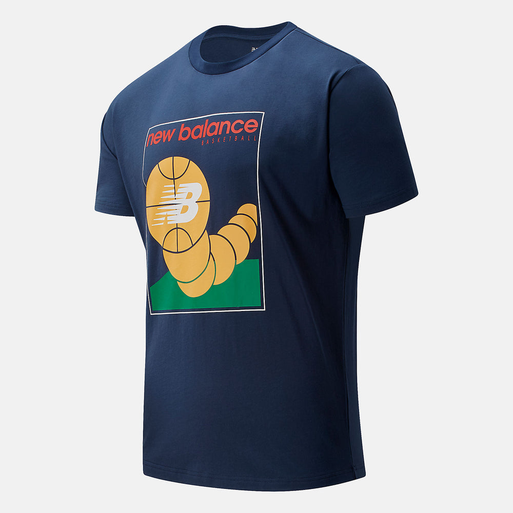Natural Indigo NB Basketball 550 Tee / New Balance Men
