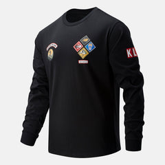 Black KL2 Nature of the Game Long Sleeve Graphic / New Balance Men