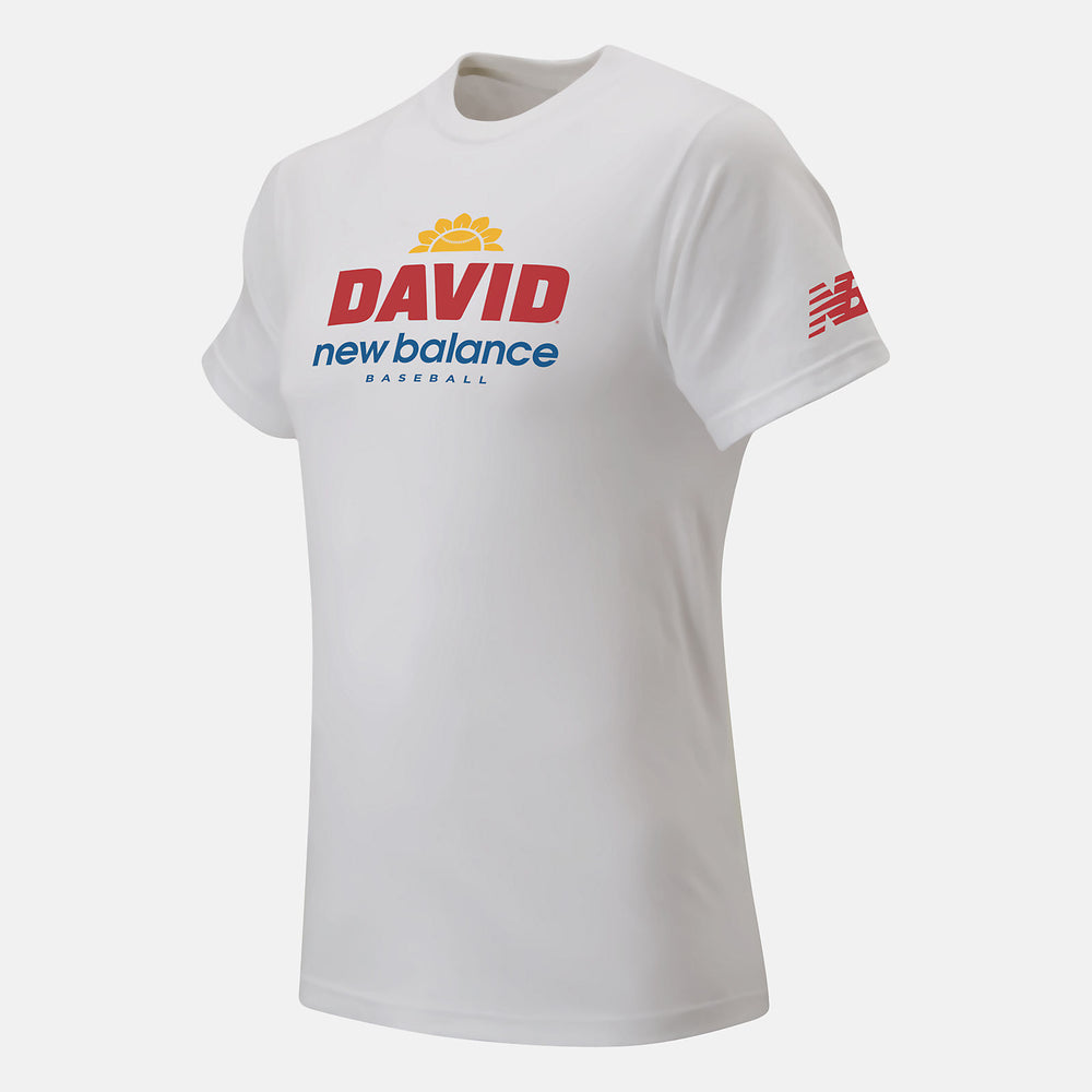 White David X NB Tee / New Balance Men