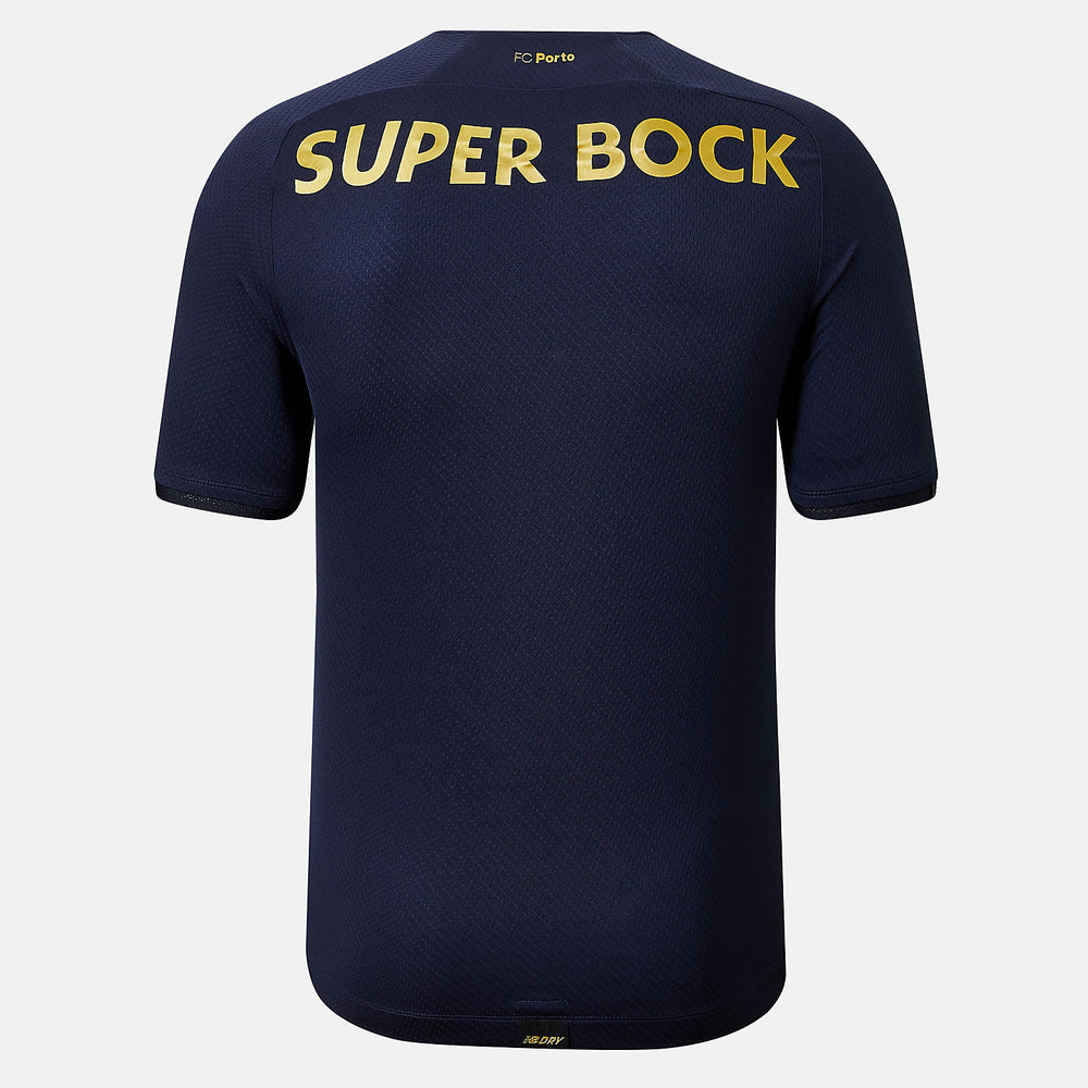 Navy FC Porto Away Short Sleeve Jersey / New Balance Men