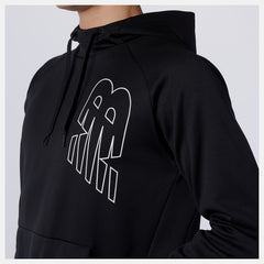 Black Tenacity Performance Fleece Pullover Hoodie / New Balance Men