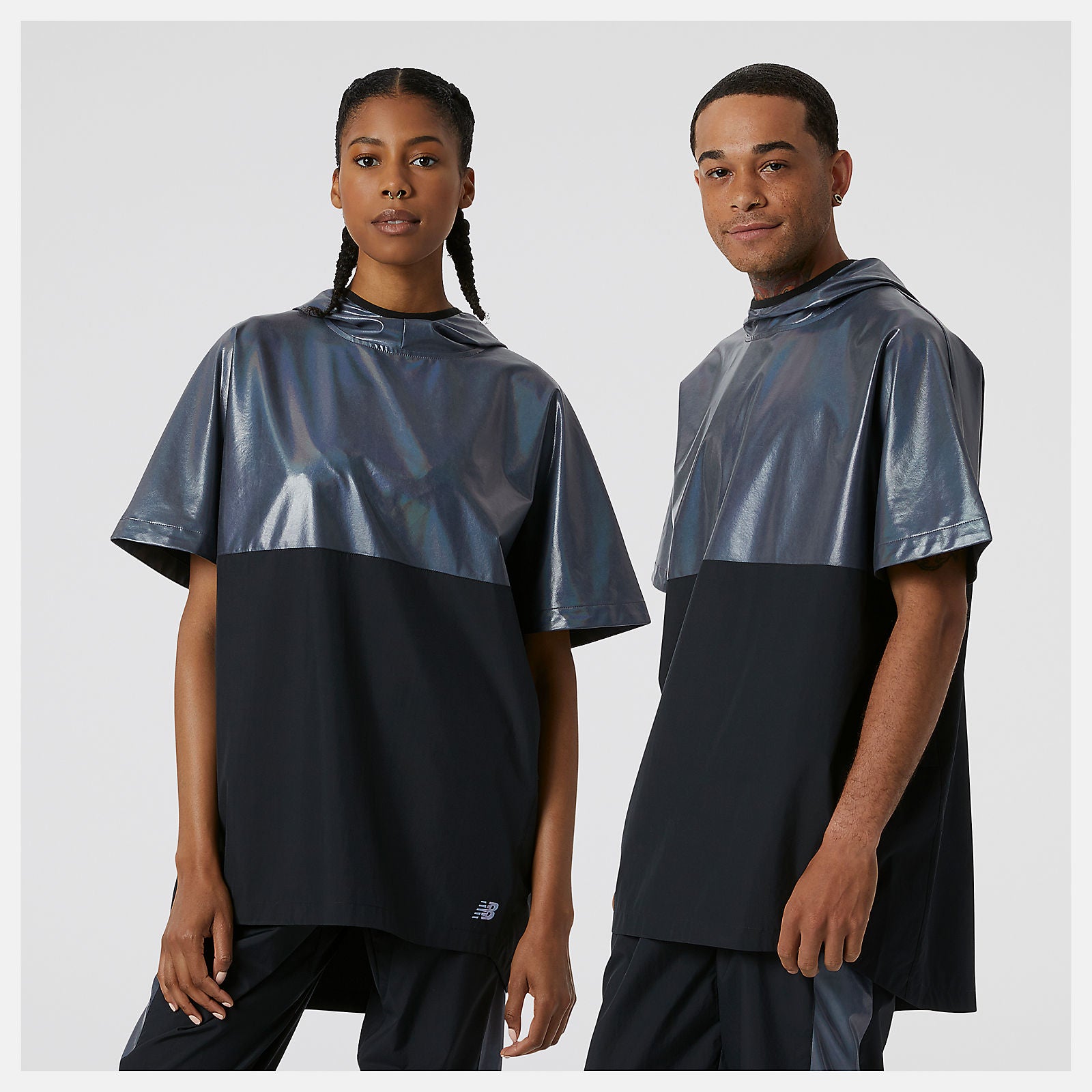 Black Syd Warm Up Poncho / New Balance Women|Men