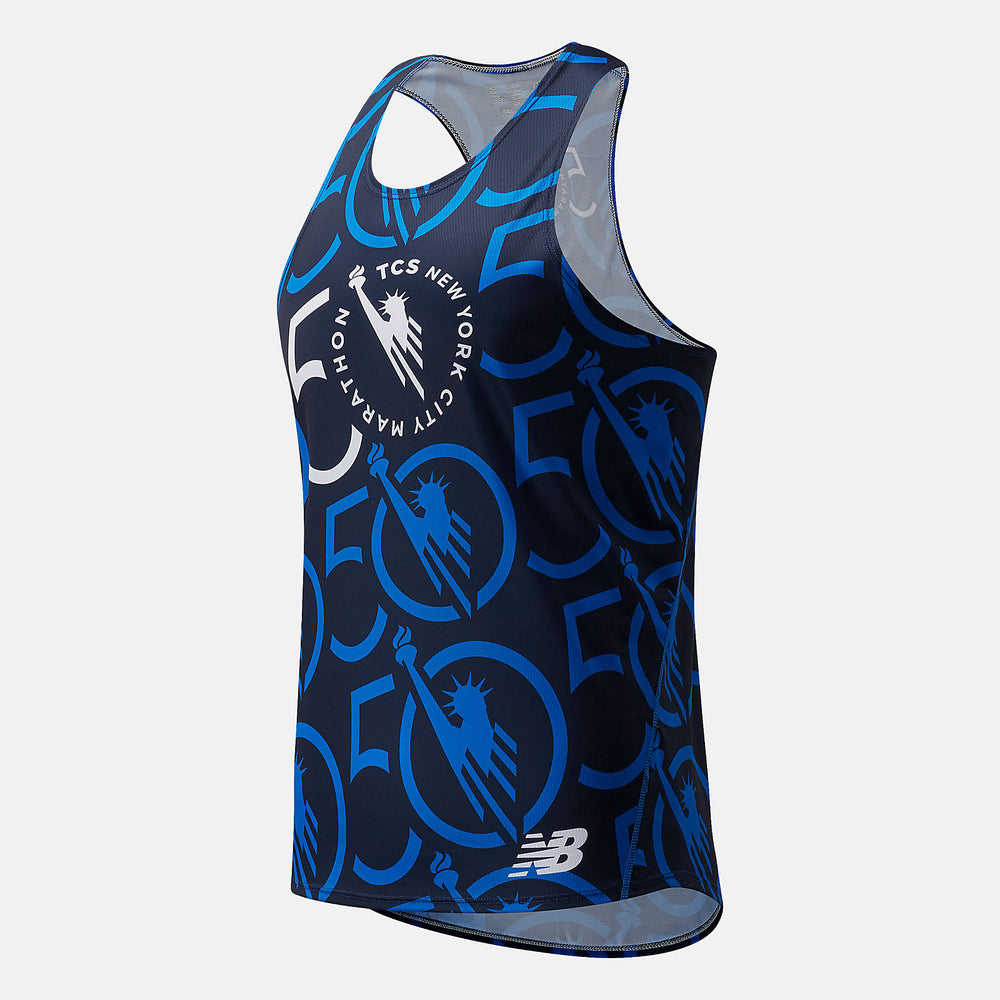 Rogue Wave TCS New York City Marathon Printed Singlet / New Balance Men