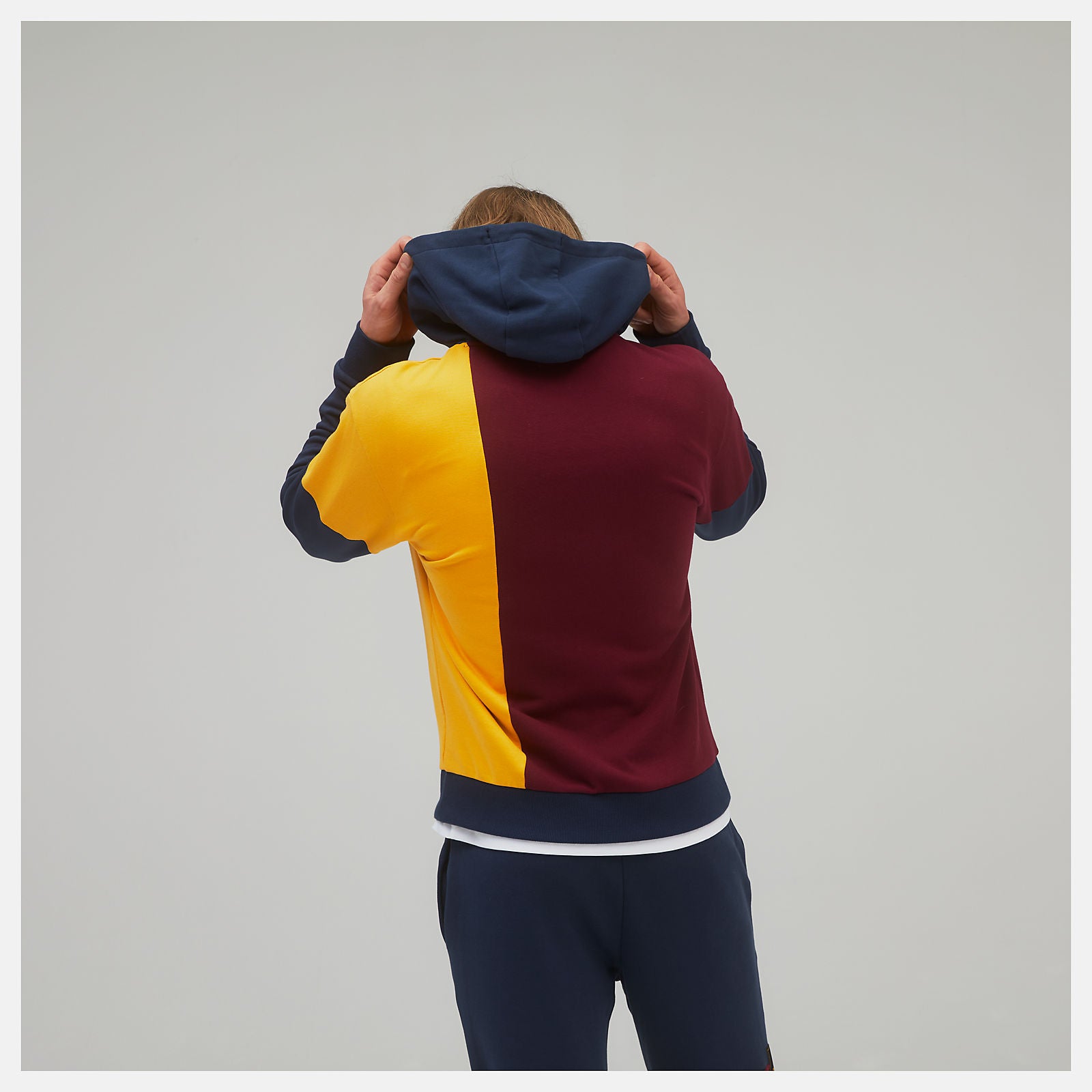 Garnet NB Athletics Higher Learning Hoodie / New Balance Men